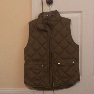 Green Vest from Jcrew